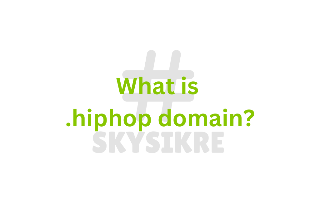 What is .hiphop domain?